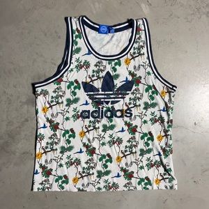 Adidas Garden Print Tank Top - Size M